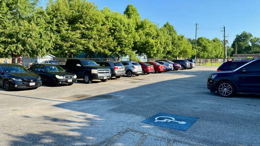 Janowski Elementary Parking Lot - Front in Houston