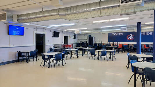 Crawford High School Cafeteria in San Diego