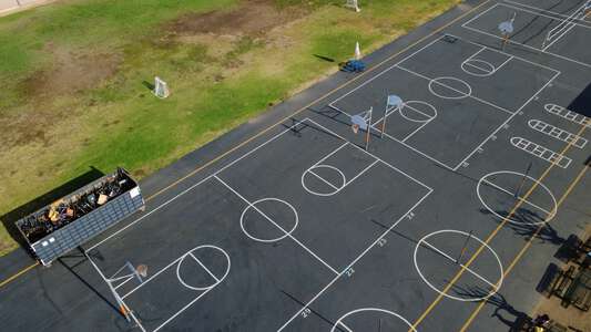 Foothill Oak Elementary School Outdoor Basketball Courts in Vista 2