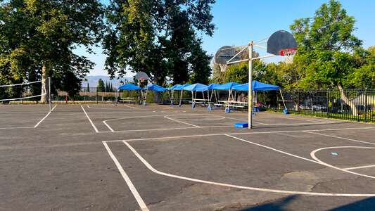 Atherwood Elementary School Outdoor Basketball Courts 1 in Simi Valley