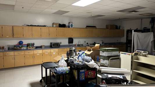 Corporate Landing Middle School Library in Virginia Beach