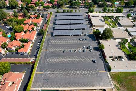 Simi Valley High School Parking Lot - West in Simi Valley