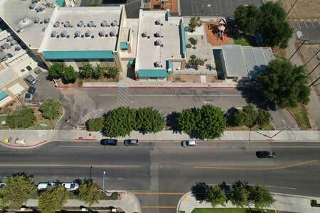 Yokomi Elementary School Parking Lot - Side in Fresno