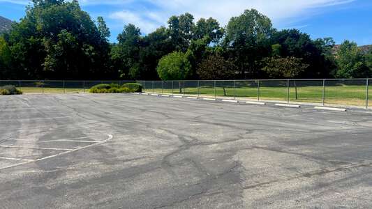 Knolls Elementary School Parking Lot - Side in Simi Valley