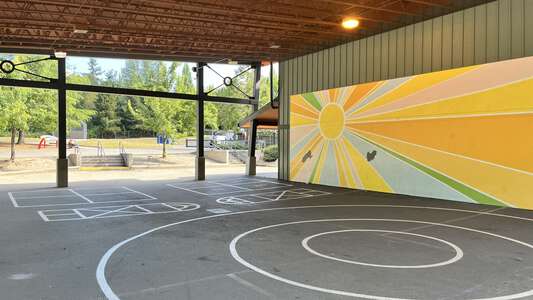 Henry David Thoreau Elementary School Outdoor Covered Area in Kirkland