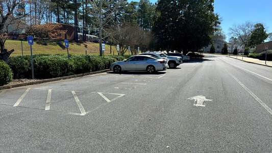 Lilburn Elementary School Parking Lot - Front in Lilburn