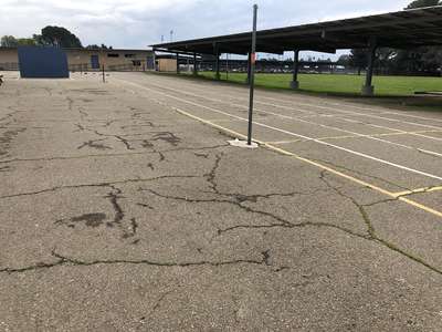 Pomeroy Elementary School Outdoor Basketball Courts in Milpitas