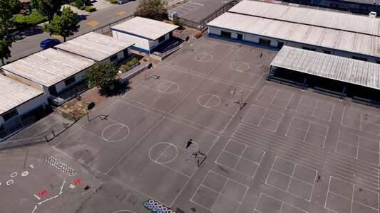 Pomeroy Elementary School Outdoor Basketball Courts in Milpitas 3