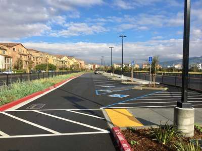 Mattos Elementary School Parking Lot in Milpitas