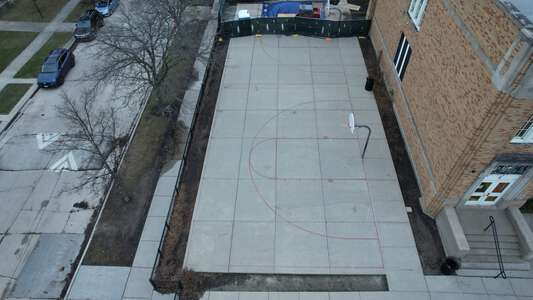 Garvy - John W Garvy Elementary School Outdoor Basketball Courts in Chicago 2