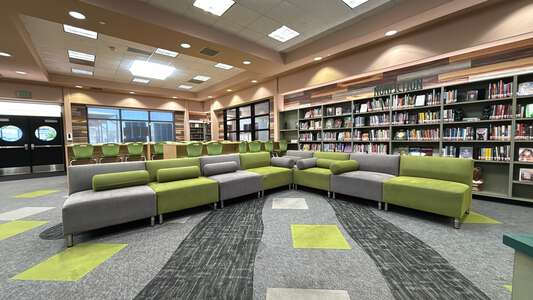Val Verde High School Library in Perris 2
