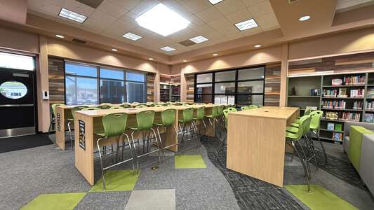 Val Verde High School Library in Perris 3