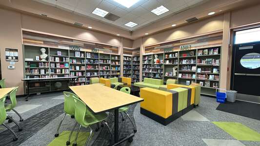 Val Verde High School Library in Perris 4