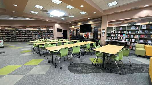 Val Verde High School Library in Perris 5