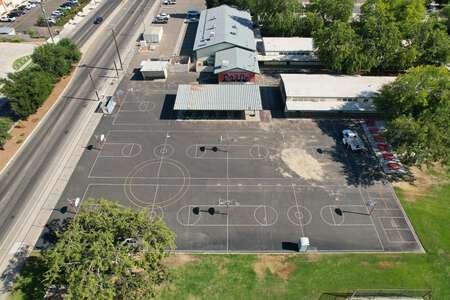 Wolters Elementary School Outdoor Basketball Courts in Fresno