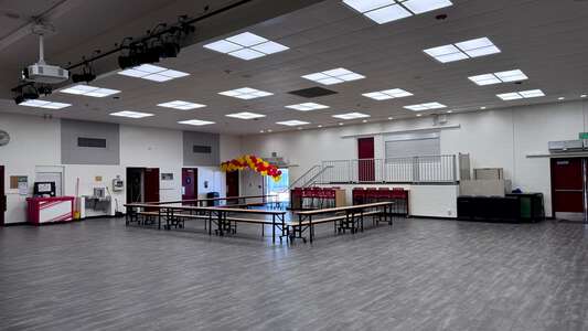 El Modena High School Cafeteria in Orange