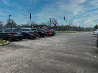 Jackson Elementary School Parking Lot - Rear in Rosenberg