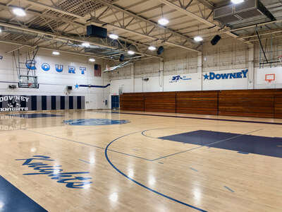 Downey High School Large Gym in Modesto