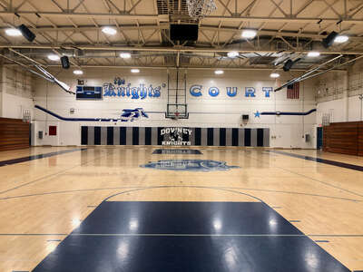 Downey High School Large Gym in Modesto