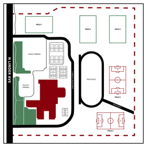 Sawtooth Middle School Field 3 in Meridian