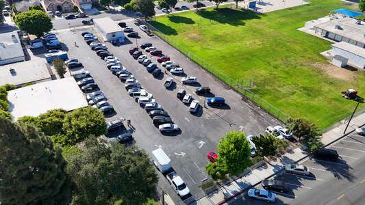 Paramount Unified School District Parking Lot in Paramount