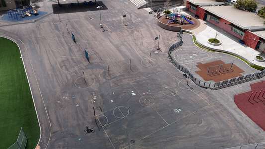 Hamilton Elementary School Outdoor Basketball Courts in San Diego