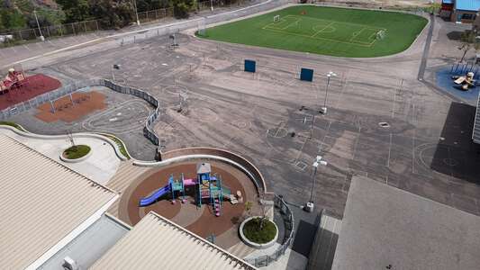 Hamilton Elementary School Outdoor Basketball Courts in San Diego