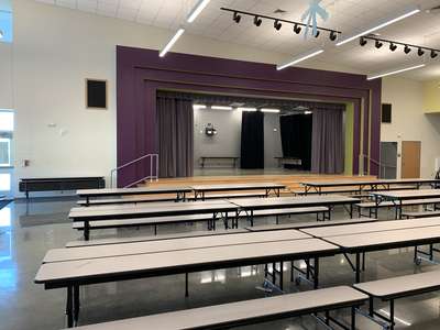 Newton Collins Elementary Cafetorium in Austin