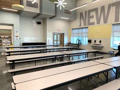 Newton Collins Elementary Cafetorium in Austin