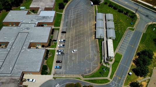 Mallard Creek Elementary School Parking Lot - Front in Charlotte 2