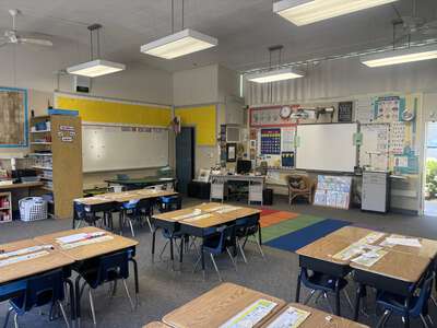 Glorietta Elementary School Art Room in Orinda