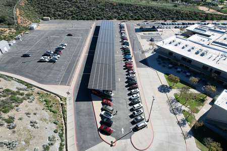 Steele Canyon High School Parking Lot - Back Small in Spring Valley 2