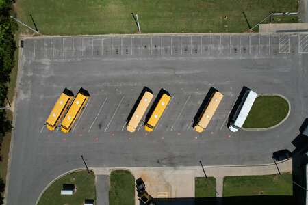North Johnston Middle School Parking Lot - Staff in Micro