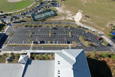 Lexington Middle School Parking Lot in Fort Myers