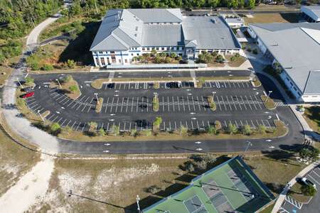 Lexington Middle School Parking Lot in Fort Myers