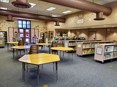 Ridge Crest Elementary School Media Center in Moreno Valley