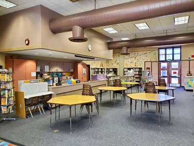 Ridge Crest Elementary School Media Center in Moreno Valley