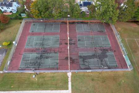 Plaza Middle School Tennis Courts in Virginia Beach