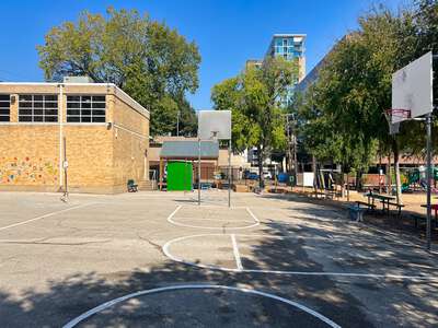 Ben Milam Elementary School Outdoor Basketball Courts  in Dallas