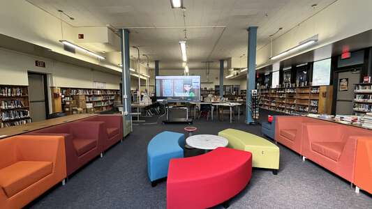 Emerson Middle School Library in Pomona