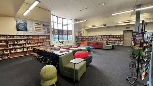 Emerson Middle School Library in Pomona