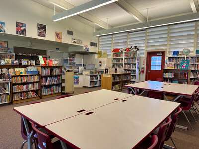 Mckinley Elementary School Library in Petaluma