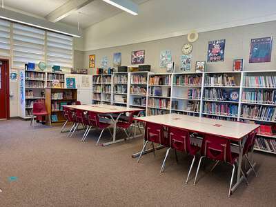 Mckinley Elementary School Library in Petaluma