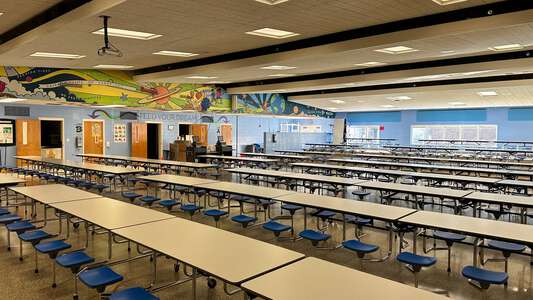 Chattahoochee Elementary School Cafeteria in Cumming