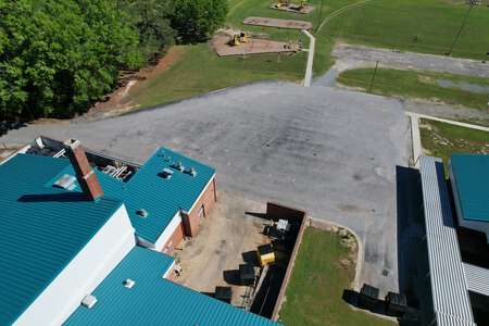 Selma Elementary School Parking Lot - Back in Selma