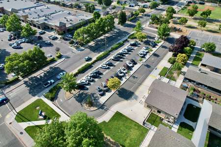 Julien Elementary School Parking Lot - Front in Turlock