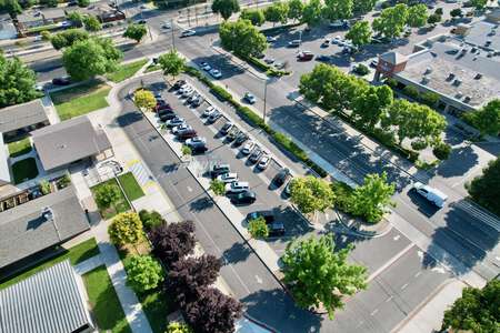 Julien Elementary School Parking Lot - Front in Turlock