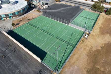 Woodbury - C. W. Middle School Tennis Courts in Las Vegas