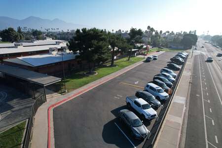 Madison Elementary School Parking Lot in Pomona