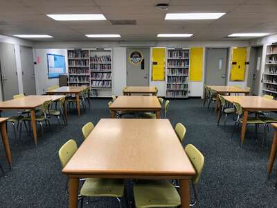 Doig Intermediate School Library in Garden Grove
